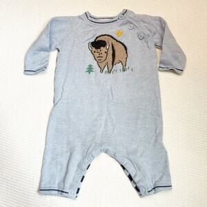 Angel Dear Buffalo Romper